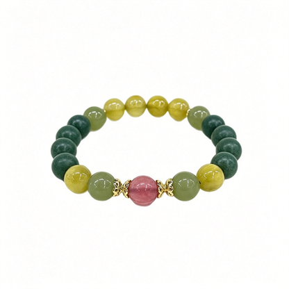 Oriental Aroma Bead Bracelet | Vintage Chinese Style Fragrance Beaded Wrist Bracelet